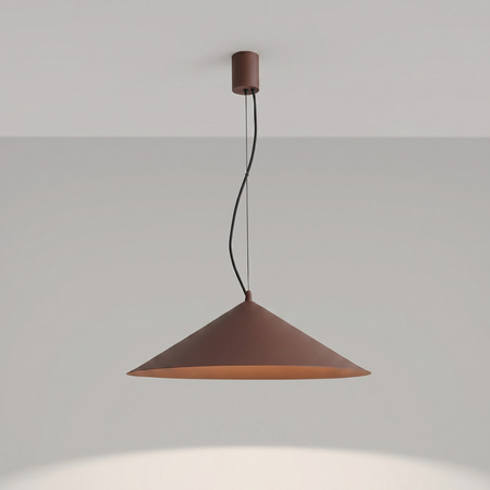Lampa wisząca FINT brązowa LED 3000K