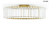 MOOSEE lampa sufitowa / plafon CROWN 50 złota