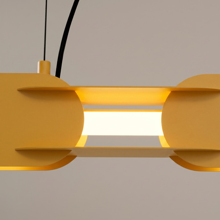 Lampa wisząca CHAIN 91 żółta LED 3000K