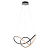 Francisca 1 Pendant Light Textured Black