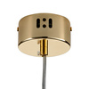 Lampa wisząca SLIM złota 45 cm