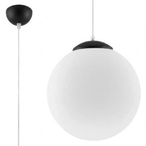 Lampa wisząca UGO 30 czarna