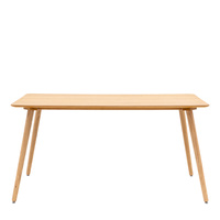 Hatfield Dining Table Natural 1500x800x750mm