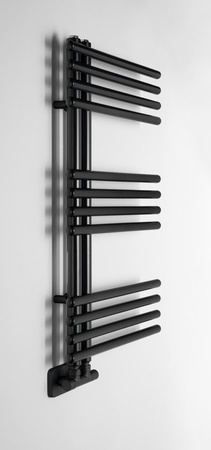 NYMPHA grzejnik łazienkowy 500x800mm, czarny mat