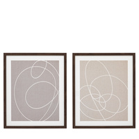 Continuation Framed Art Set of 2