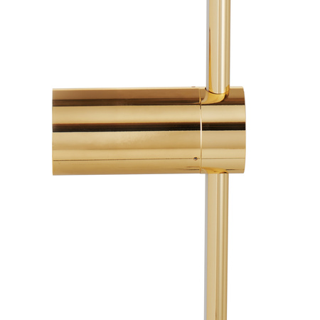 Lampa ścienna SPARO LED – oprawa liniowa złoty połysk, 120 cm