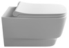BELLO WC wiszące, Rimless, 35,5x53cm, biały