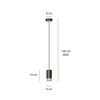 FUMIKO 1 BL/GOLD