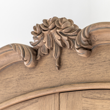 Chic 2 Door Wardrobe Weathered 2050x1190x650mm