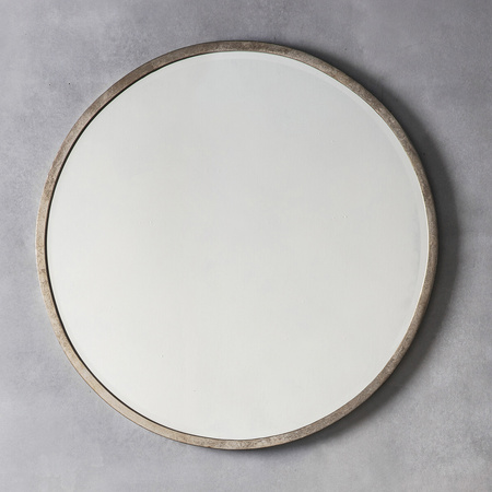Higgins Round Antique Silver 800x800mm
