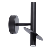 SOPEL RING 2 kinkiet czarny