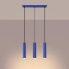Lampa wisząca LAGOS 3L ultramaryna