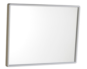 Lustro w plastikowej ramie 40x30cm, biały