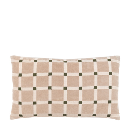 Sana Velvet Cushion Taupe 300x500mm