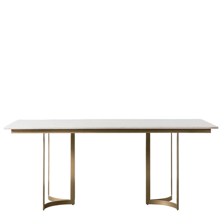 Stół Everton złoty 1800 x 900 x 760 mm