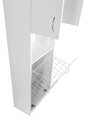 SIMPLEX ECO szafka wysoka z koszem na bieliznę 50x180x30cm