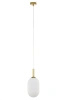 PLUUM lampa wisząca złoty szczotkowany