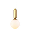 Lampa wisząca UNO złota połysk 20 cm