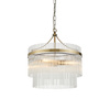 Marietta 3 Pendant Light Antique Brass