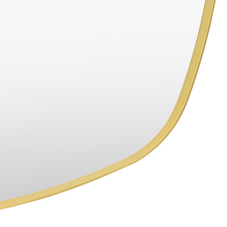 Holworth Pebble Mirror Gold 890x840mm