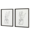 Delicate Nature Framed Art Set of 2