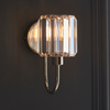 Berenice 1 Wall Light Bright Nickel