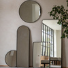Holworth Arch Mirror Black 450x35x1500mm