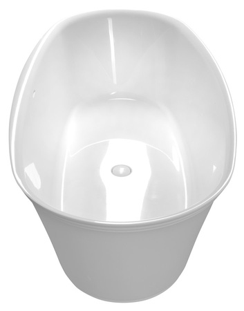 FLORINA wanna wolnostojąca, kompozyt, 170x80x61cm, biała