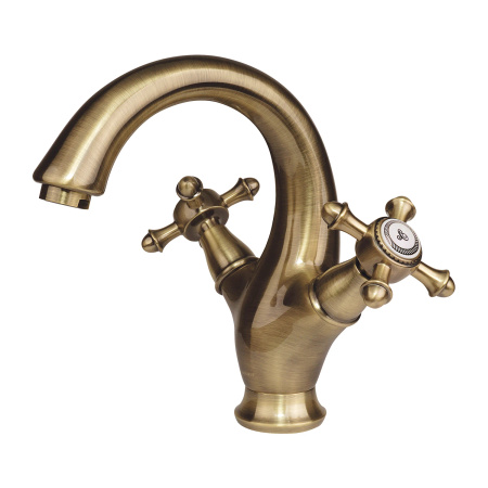 RETRO bateria umywalkowa, brąz antyczny szczotkowany