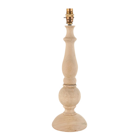 Abażur Hidcote – naturalny, 13,5 × 13,5 × 44,5 cm