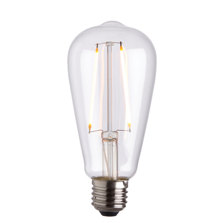 E27 LED Filament Pear 140x64mm Clear Glass ND