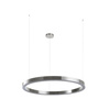 Lampa wisząca CIRCLE 100 cm - LED, ring nikiel szczotkowany