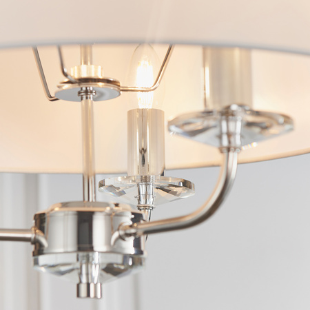 Nixon 3 Pendant Light Bright Nickel