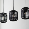 Mathias 3 Pendant Light Dark Bamboo