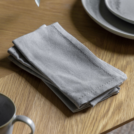 Dove Napkin Grey (4pk) 450x450mm