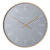 Nordic Wall Clock Cement 21in