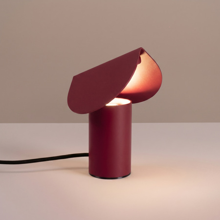 Lampa biurkowa BISCUIT burgund LED 3000K