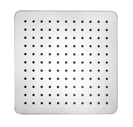 SLIM deszczownia, 250x250mm, stal nierdzewna polerowana