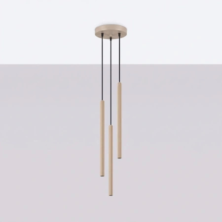 Lampa wisząca ARCHE 3P taupe