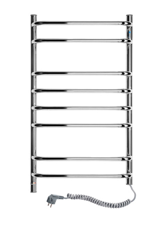 Elektryczny grzejnik łazienkowy NIERDZEWNY SYMPHONIA Termostat 480х800 lewa