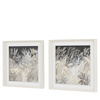 Obraz w ramie „Evening Peace” – biały, 30,5 × 3,2 × 30,5 cm, zestaw 2 szt.