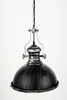 LAMPA WISZĄCA INDUSTRIALNA DUŻA STARE SREBRO ELIGIO W1