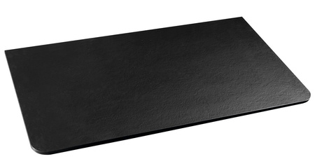 PREMIO blat kompaktowy HPL 82x1,2x48,5cm, czarny mat