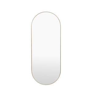 Highline Elipse Mirror Brass 400x20x1000mm