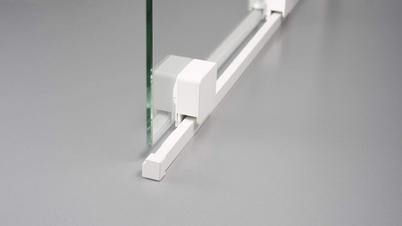 Ścianka prysznicowa walk-in 140 cm - przesuwna