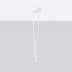 Lampa wisząca ARCHE 3P biała
