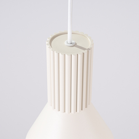 Lampa wisząca ESTRIA 1 beżowa