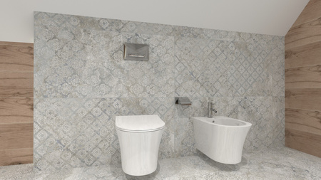 Miska wisząca z deską WC Livia