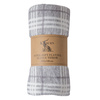 Checkmate Rolled Fleece Silver 1400 x 1800 mm