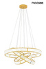 MOOSEE lampa wisząca LIBERTY TRIPLES złota